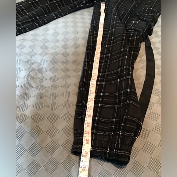 American Bazi Gray Plaid Bondage Cargo Pants - Picture 7 of 10